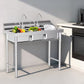 Heavy-Duty Commercial 3-Compartment Sink - Heavy-Duty Stainless Steel Kitchen, Laundry, Restaurant Sink with Individual Drain Basins