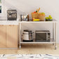 60" x 24" Two-Tier Stainless Steel Prep Table with Undershelf & Locking Casters