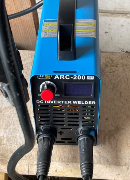New ARC Welder, 200Amp 110V Welding Machine IGBT Inverter Hot Start Portable