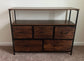 New Dresser TV Stand for Bedroom, Entertainment Center with Open Shelf