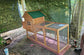 New 80" Chicken Coop for 2-4 Chickens Outdoor Wooden Hen House Poultry Pet Hutch