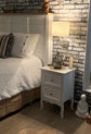 NEW Set of 2 Night Table Side Table End table Nightstands, White