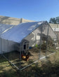 Large Metal Chicken Coop Walk-in Poultry Galvanized Cage with Cover