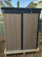 New Metal Outdoor Storage Shed 5FT x 3FT, Steel Utility Tool Shed Storage House with Door & Lock