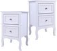 NEW Set of 2 Night Table Side Table End table Nightstands, White
