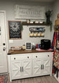 White Modern Buffet Cabinet – Versatile Spacious Sideboard for Kitchen, Dining & Living Room