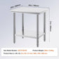 Commercial Worktable & Workstation 24 x 30 x 32 Stainless Steel Work Table Heavy Duty Commercial Food Prep Work Table for Home, Kitchen, Restaurant