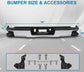 Rear Step Bumper w/o Sensor Holes For 14-18 Chevy Silverado/Sierra 1500