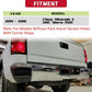 Rear Step Bumper w/o Sensor Holes For 14-18 Chevy Silverado/Sierra 1500