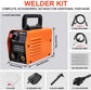 Mini Welding Machine 110V MMA-250A Portable Stick Welder, IGBT Inverter with Hot Start Arc Force