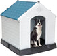 Outdoor Dog House Durable Comfortable Cool Shelter Plastic Design