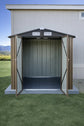 New Metal Outdoor Storage Shed 6.3 x 4.2 Ft Steel Utility Tool Shed Storage House with Door & Lock