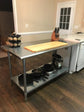 60" x 24" Heavy Duty Stainless Steel Work Table with Undershelf