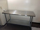 60" x 24" Heavy Duty Stainless Steel Work Table with Undershelf