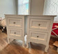 Set of 2 Bedroom Bedside Table Nightstand End Side Organizer