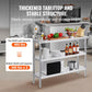 Stainless Steel Commercial Prep Table 14"x48" w/ Adjustable Undershelf For Restaurant
