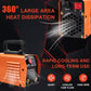 Mini Welding Machine 110V MMA-250A Portable Stick Welder, IGBT Inverter with Hot Start Arc Force