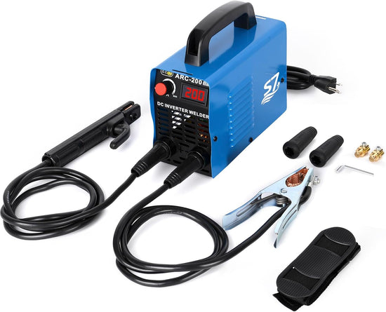 ARC Welder 200Amp 110V IGBT Inverter Hot Start Portable Welding Machine Fits 4.2MM Welding Rod Equipment