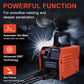 Mini Welding Machine 110V MMA-250A Portable Stick Welder, IGBT Inverter with Hot Start Arc Force