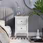 Set of 2 Bedroom Bedside Table Nightstand End Side Organizer