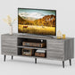 TV Stand for 65 Inch TV, Modern Entertainment Center with Storage
