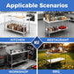Stainless Steel Prep Table Work Table 30 x 60 with Casters NSF Adjustable Undershelf Commercial