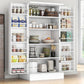 47 Inches Freestanding Pantry Cabinet - Adjustable Shelves Kitchen Storage Cabinet For Kitchen