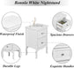 Set of 2 Bedroom Bedside Table Nightstand End Side Organizer