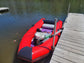 10ft Inflatable Dinghy Boat for Adults – 3-Person Fishing Kayak Raft with Oars, Air Pump & Carry Bag – Portable Sport Boat for Lake & River Use