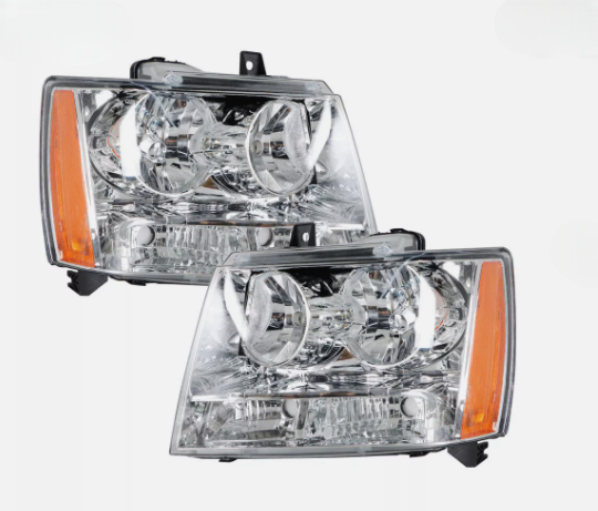 Headlights For 2007-2014 Chevy Avalanche/Suburban/Tahoe Pair