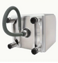 Heavy-Duty 201 Stainless Steel Mop Sink with 31.5" Drain & Splash-Preventing Baffle - Freestanding Floor Standing Design