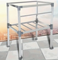 Standing Stainless Steel Single Bowl Commercial Dining Room Kitchen Sink Set, Single Bowl