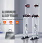 Drywall Stilts Walking Taping Professional Aluminum Tool Stilt 24"-40" for Sheetrock Painting