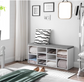 Shoe Bench with Cushion Bench with Padded Seat 10 Cubes