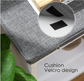 Shoe Bench with Cushion Bench with Padded Seat 10 Cubes