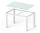 Dining Table Set Glass Dining Room Table Set for Small Spaces Kitchen Table and Chairs for 4