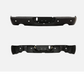 For 2009-2018 Dodge Ram 1500 Black Rear Step Bumper Assembly With Sensor Holes