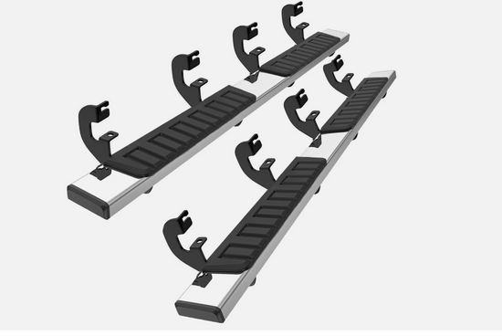 Running Board For 2019-2025 Silverado/Sierra Crew Cab 6inch Nerf Bars Side Steps