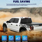 3-Fold 5.7/5.8FT Vinyl Truck Tonneau Cover Bed For 2009-2026 Dodge Ram 1500