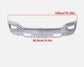 Chrome For GMC Sierra 1500 2016-2018 W/o Sensor Holes Steel Split Front Bumper