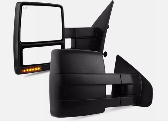 New Pair Power Heated Tow Mirrors for 2004- 2006 Ford F150 F-150 Signal Puddle Light