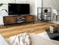 Mid-Century Modern 55" TV Stand with 2 Side Doors up to 65 Inch TV