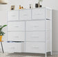 Dresser For Bedroom With 9 Fabric Storage Drawer Organizer