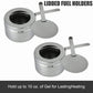 4-Pack 13.7 QT Stainless Steel Chafer Chafing Dish Set Catering Food Warmer
