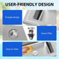 Freestanding Kitchen Sink Commercial Utility Stainless Steel Sink 3 Compartment