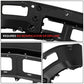 For 14-15 Silverado 1500 Black Front Bumper Face Bar w/ Fog Light & Sensor Holes