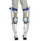 Adjustable Drywall Stilts 18”-30” Adult Aluminum Stilts w/ Padded Platform for Painting Taping