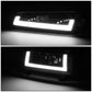 [LED DRL]FOR 04-12 CHEVY COLORADO GMC CANYON HEADLIGHT BUMPER LAMPS BLACK/CLEAR