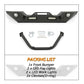 Front Bumper w/LED Lights for Jeep Wrangler JK JL 07-24 2018 Gladiator JT 20-24