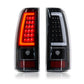 Fit For 2003-06 Chevy Silverado 1500 2500 3500 Pickup LED Tube Red Tail Lights